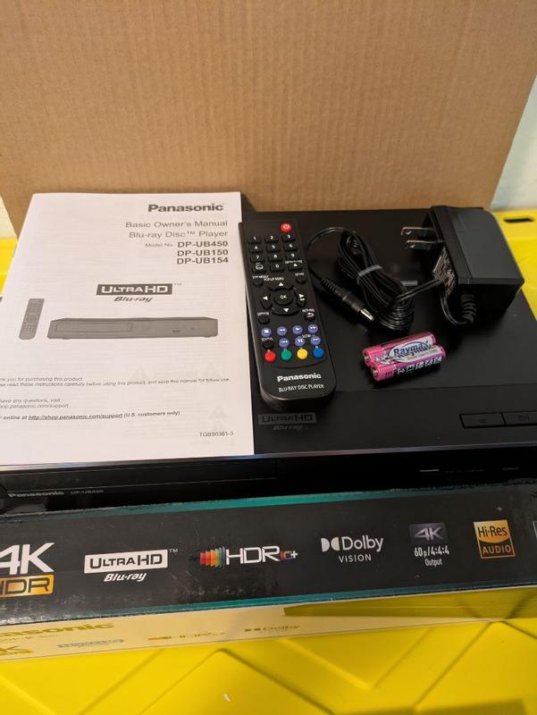 Ultra HD 4K Blu Ray Player with Hi-Res Sound, Dolby Vision