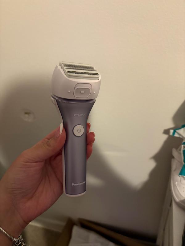 Panasonic 4-Blade Women's Electric Shaver with Pop-Up Trimmer and