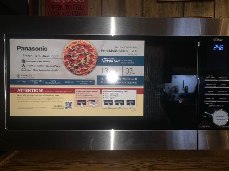 Panasonic 1.3 cu. ft. Countertop Multi-Oven in Stainless Steel