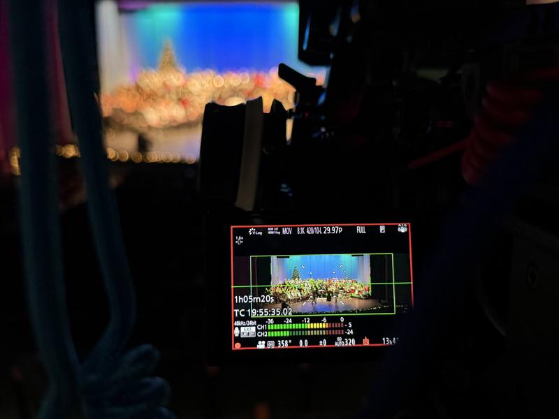 Recording a theater production