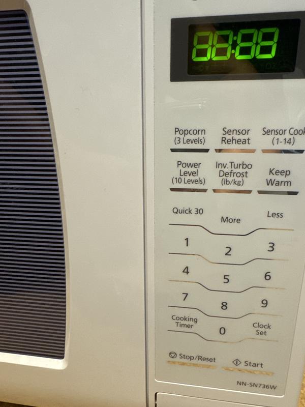 Panasonic Microwave Oven with Inverter Technology 1.6 cu. ft. 1250