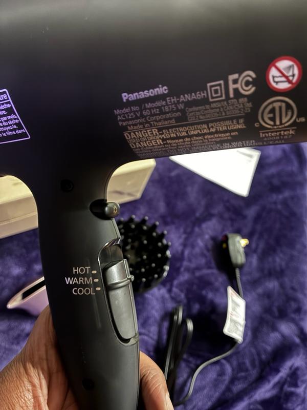 Panasonic nanoe™ Hair Dryer with 3 Styling Attachments including
