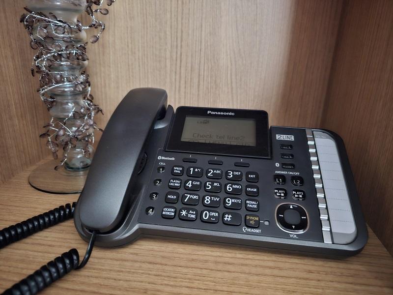 Panasonic Corded System Phone with Digital Answering Machine