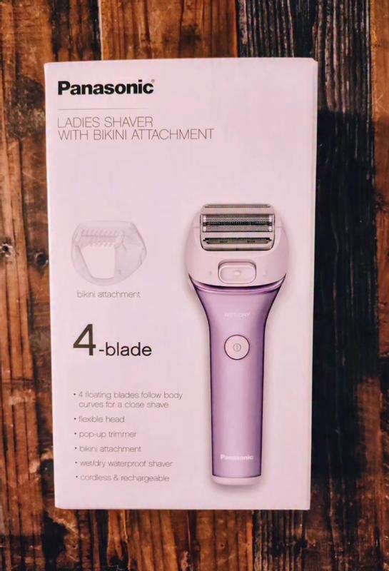 Panasonic 3-Blade Women's Electric Shaver with Pop-Up Trimmer - ES