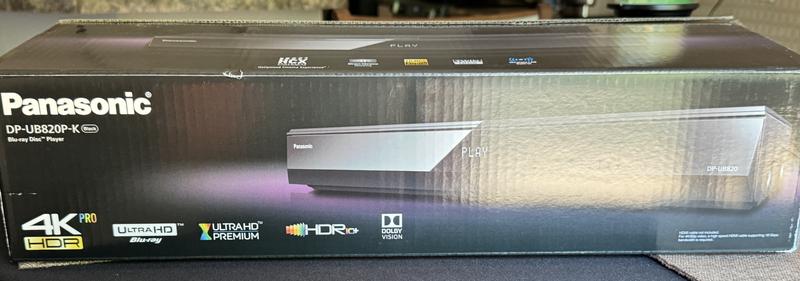 Panasonic 4K Streaming Blu-ray Player with Dobly Vision 7.1, Ultra