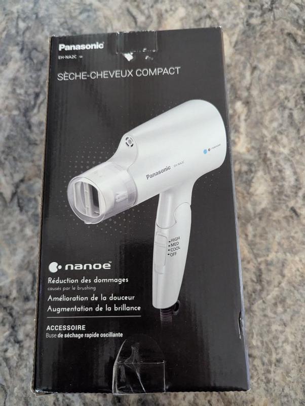 Panasonic nanoe™ Compact Travel Hair Dryer with Oscillating Quick