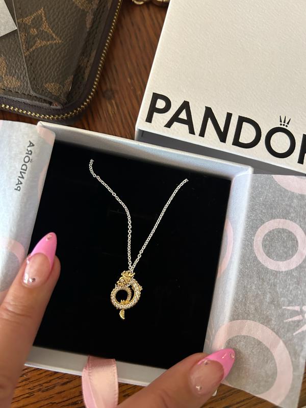 Dragon Collier Necklace | Two-tone | Pandora US