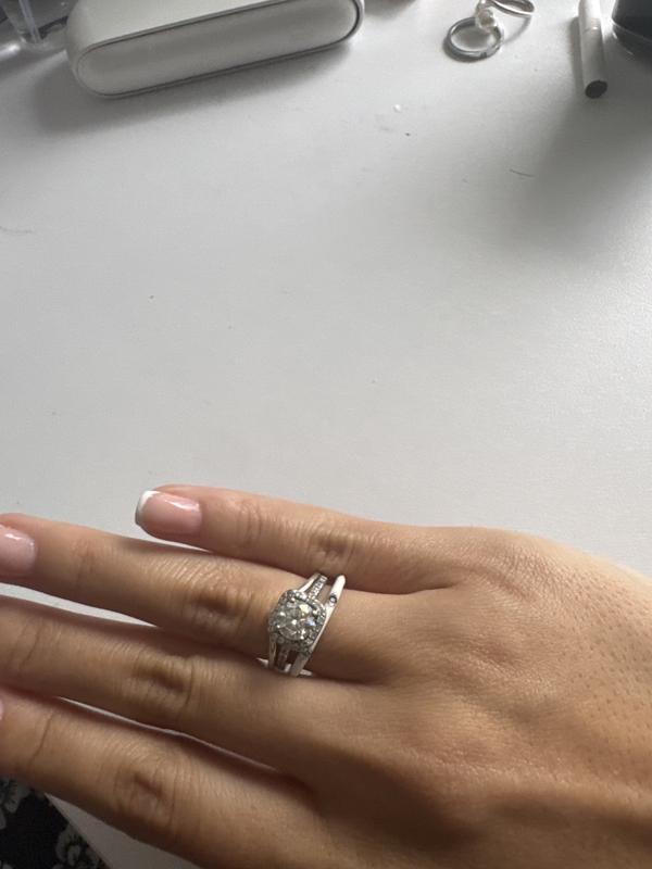 美品 ゆらころん グレー Shining Wish Ring | Chevron Rings | Sterling silver | Pandora US