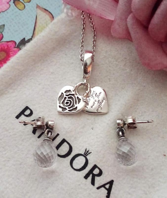 Pandora Rose Padlock Splittable Heart Charm :: Pandora Rose TM
