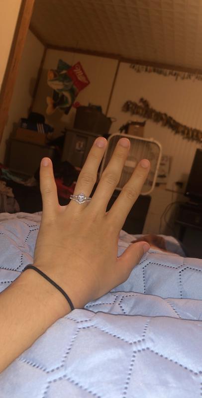 pandora teardrop ring