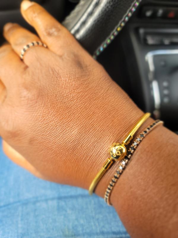 Pandora Shine Smooth 18k Gold Plated Bracelet Gold plated Pandora US