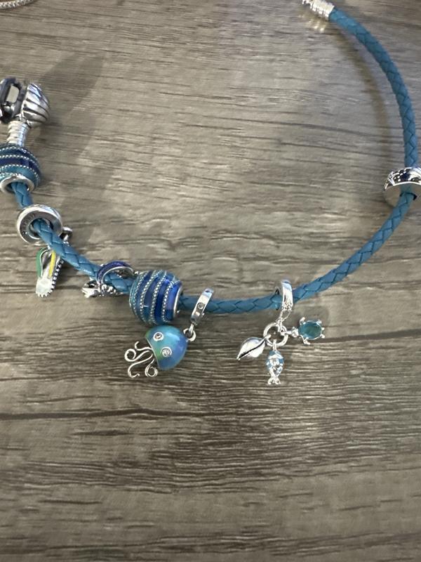 Pandora Fish, Sea Turtle & Conch outlet Triple Dangle Charm