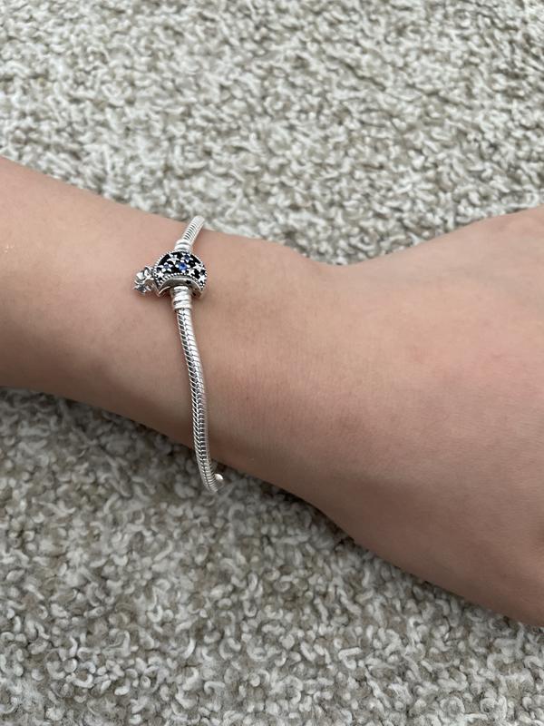 アクセサリー PANDORA moments sparkling moon bracelet Amazon.com: PANDORA Sparkling Moon Clasp Snake Chain