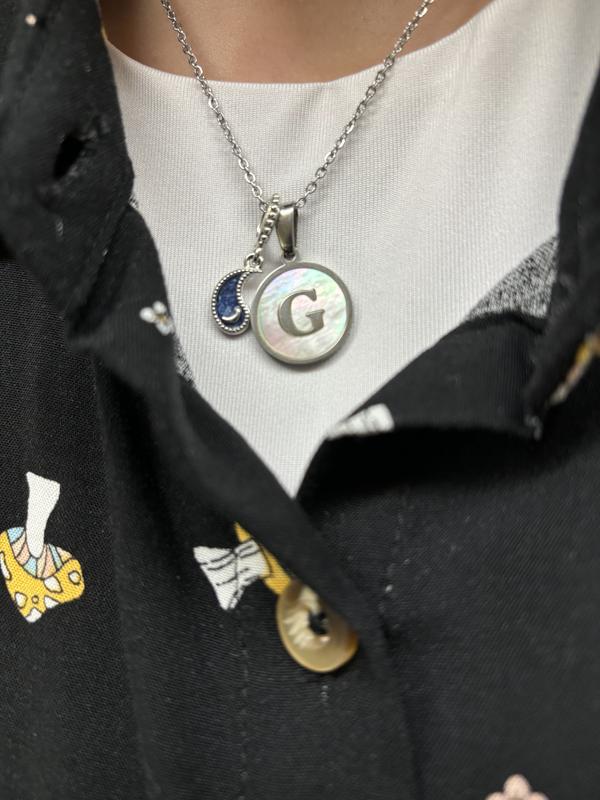 Two-tone Splittable Sun & Moon Dangle Charm | Two-tone