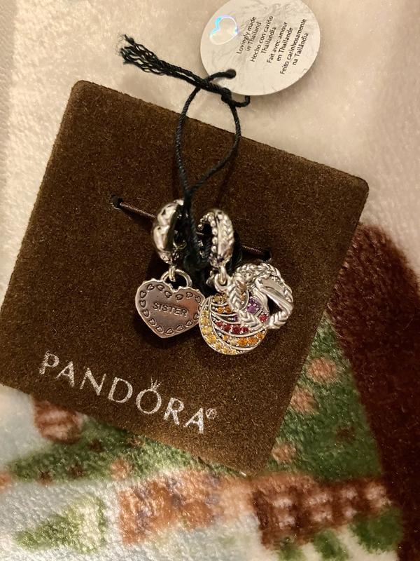 Disney Frozen Anna Dangle Charm Final Sale Sterling Silver Pandora Us