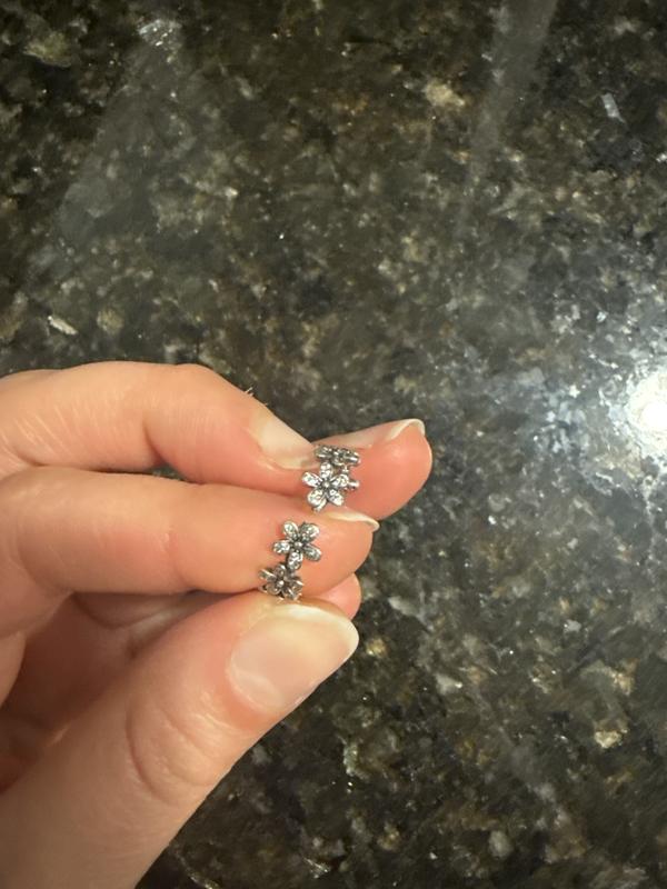 Dazzling Daisy Meadow Stackable Ring with Clear CZ