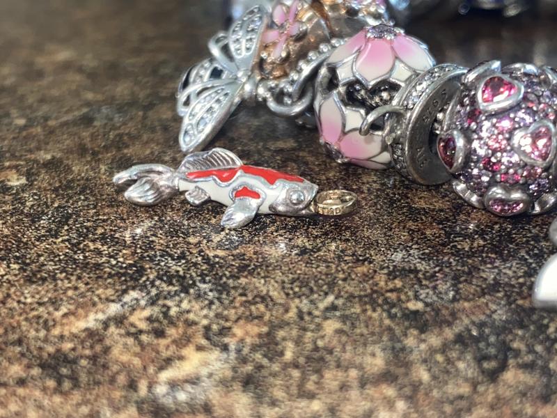 Good Fortune Carp Dangle Charm | Two-tone | Pandora US