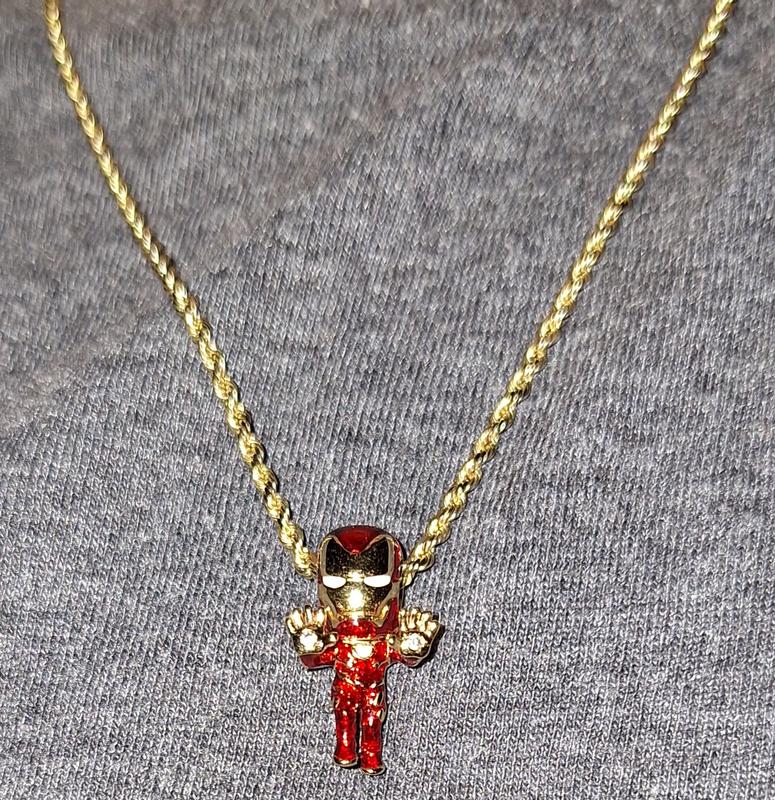 PANDORA #760268C01 Marvel The Avengers 2024 Iron Man Charm Shine Collection