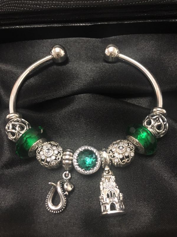 Inoxidabil Contabil Birou Pandora Green Charms Ship Hold Com
