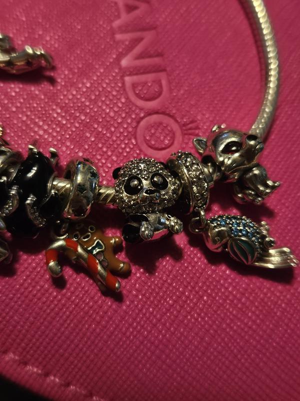 【新品】OHGA PANDA CHARM Sparkling Cute Panda Charm