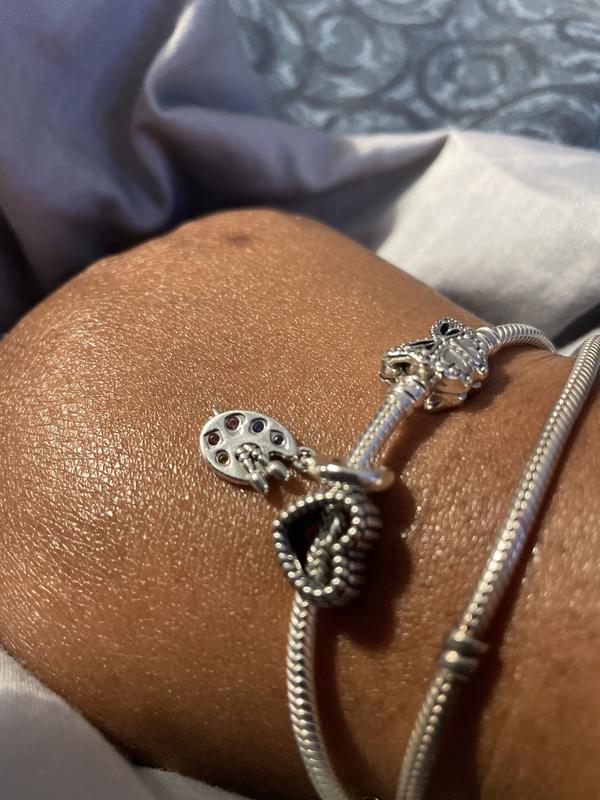 Artist's Palette Dangle Charm | Sterling silver | Pandora US