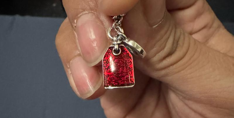Lucky Amulet Double Dangle Charm | Sterling silver | Pandora US