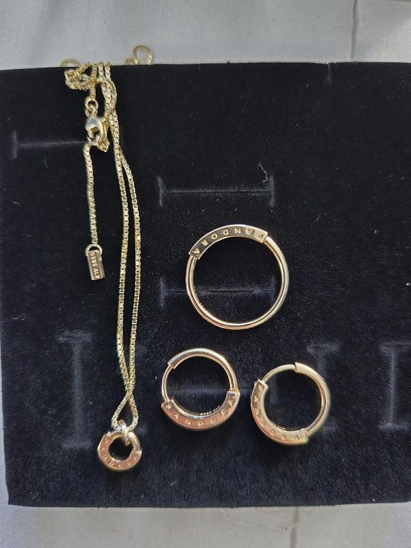 FINAL SALE - Pandora Signature I-D Ring | Gold | Pandora US