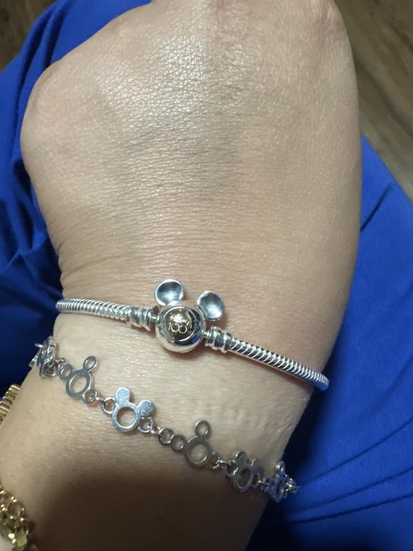 PANDORA Disney 100th Anniversary Limited Edition Moments Snake Chain 18cm top