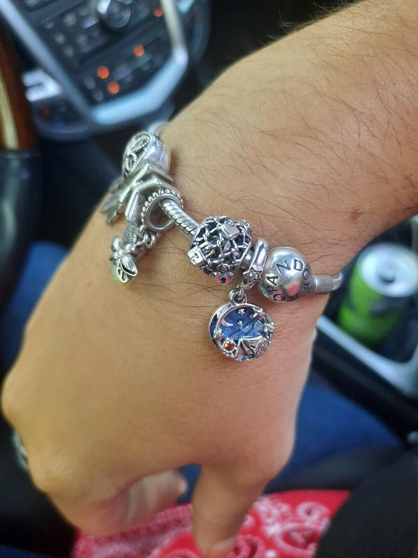 Camping Night Sky Double Dangle Charm Sterling silver Pandora US