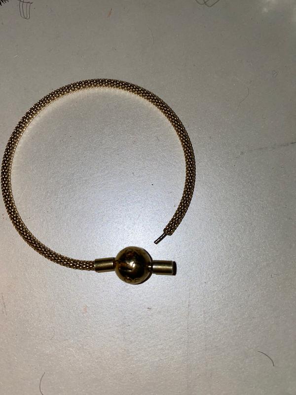 Pandora Moments Mesh Bracelet Rose Gold Plated Pandora Us
