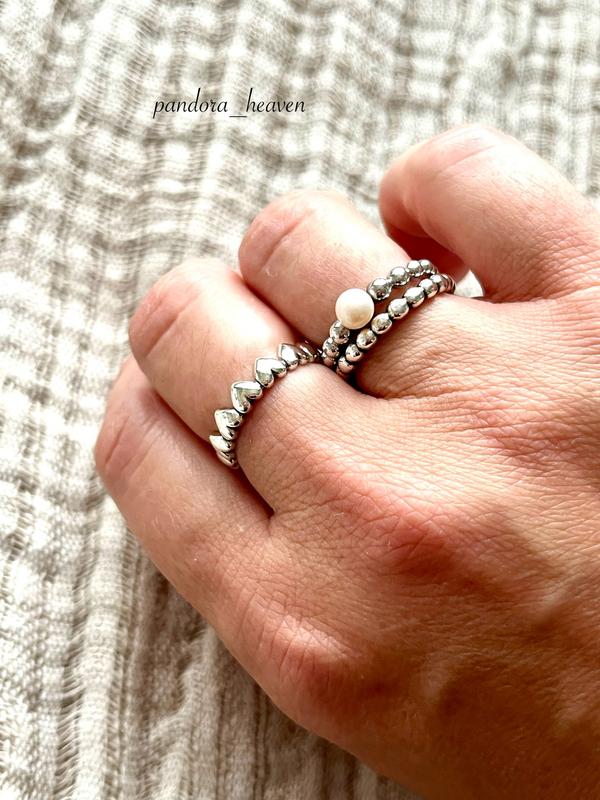 Pandora forever love stackable ring deals