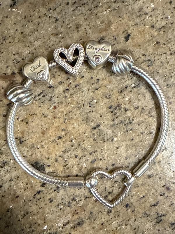 【daughter♡様】❁ReFa RF-PC2019B SILVER ❁ Pandora Daughter's Love Charm :: Gems with Sterling Silver