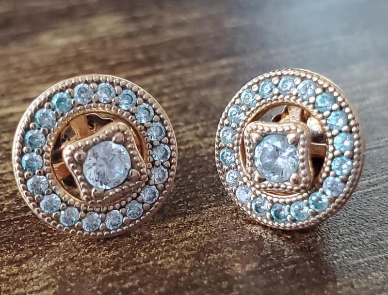 Vintage allure hot sale pandora earrings