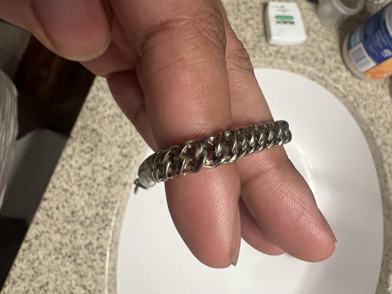 Pandora Timeless Pavé Cuban Chain Bracelet | Sterling silver 