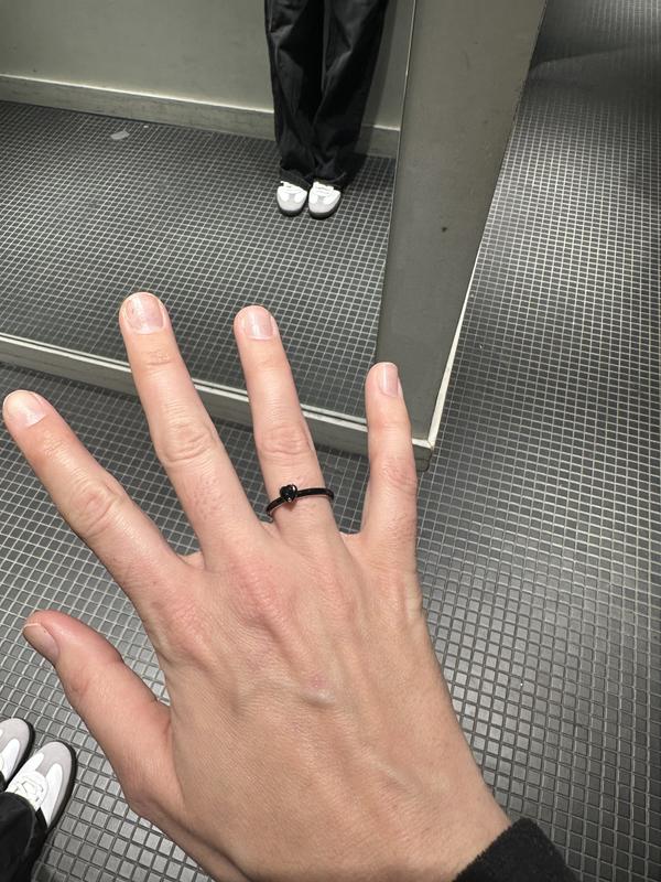Pandora ME Black Chakra Heart Ring Sterling silver Pandora Canada