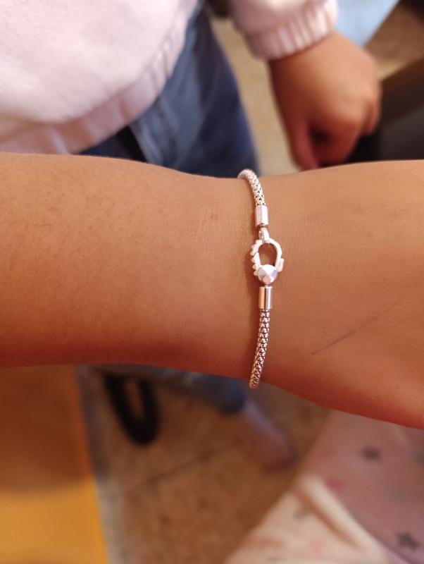 Studded Clasp & Chain Bracelet | Sterling silver | Pandora US