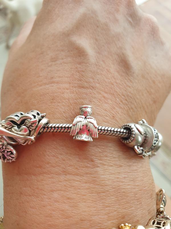 Pandora angel of hot sale love charm