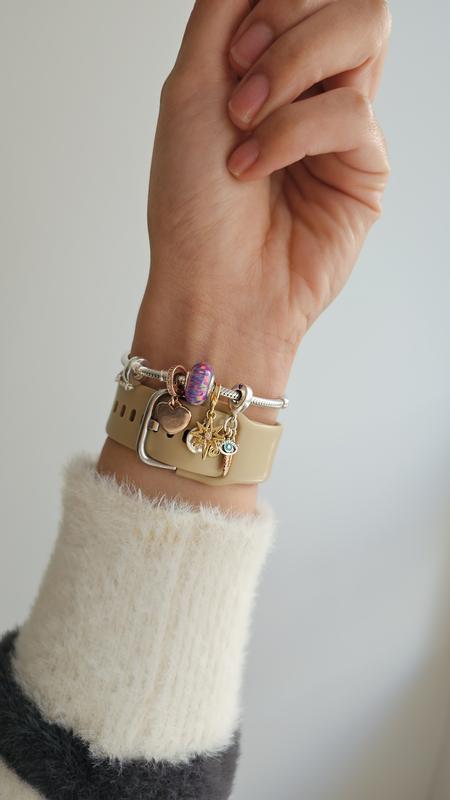 Opalescent Purple Charm | Sterling silver | Pandora Canada