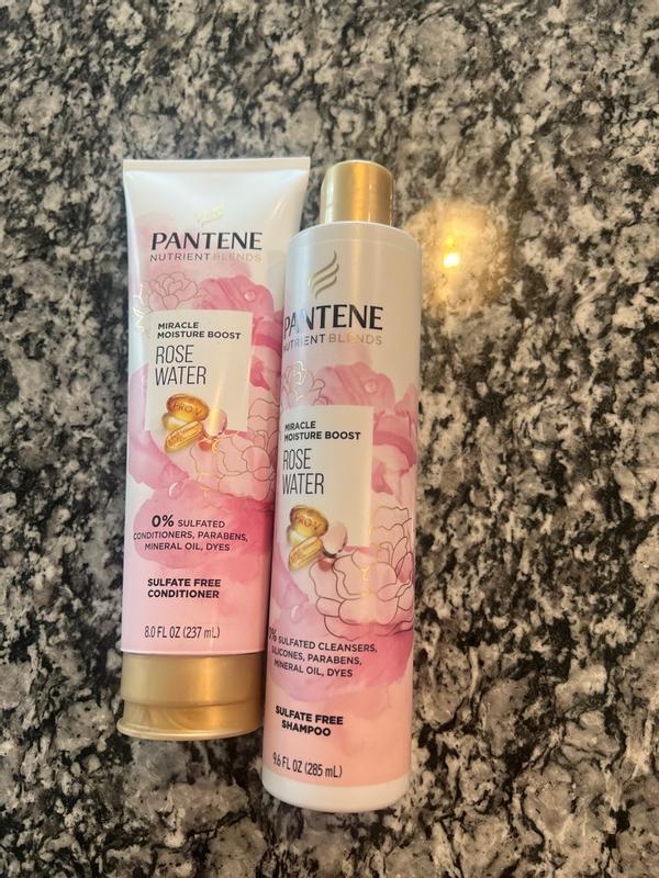 Pantene Nutrient Blends Miracle Moisture Boost Rose Water