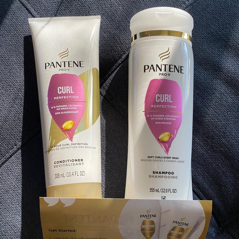 Pantene curls outlet to straight