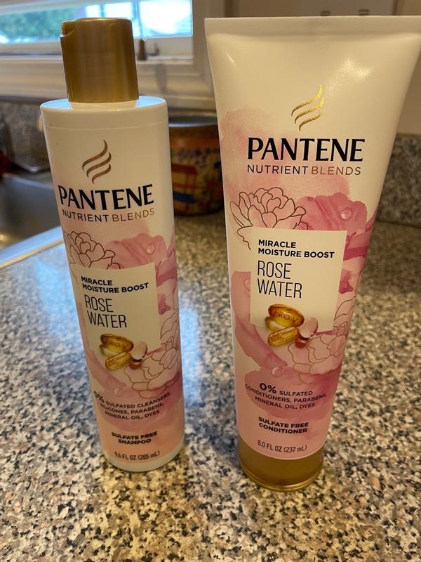 Pantene Nutrient Blends Miracle Moisture Boost with Rose