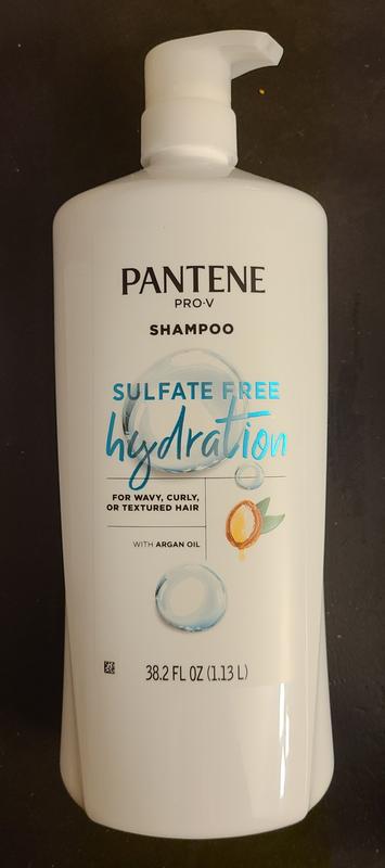 pantene pro-v sulfate free hydration conditioner with argan