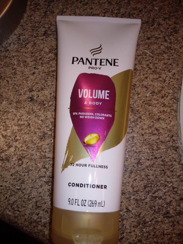 Pantene Pro-V Volume & Body Shampoo 10.4 fl oz + Conditioner 9.0 fl oz, All  Hair Types