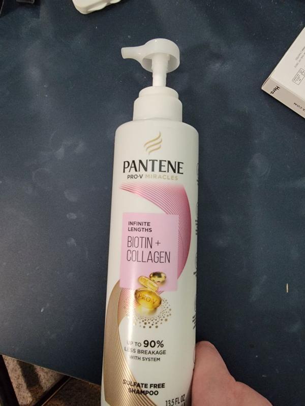 Pantene Miracles Seidiges & Strahlendes Shampoo – Mit Biotin & Seidenprotein Für Weiches, Glänzendes Haar