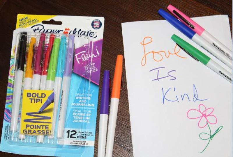 Paper Mate Flair Felt Tip Pens Ultra Fine Point Assorted Colors 8