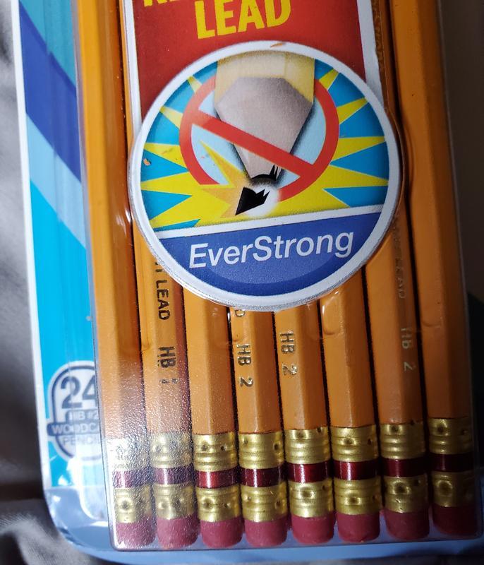 Ticonderoga Pencils, #3 Lead, Hard, Pack of 12