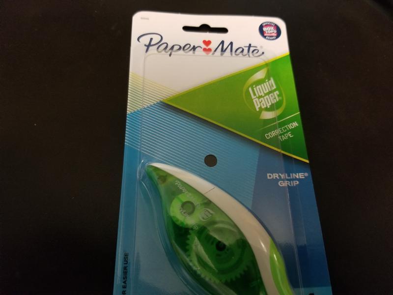 Paper Mate Liquid Paper DryLine Grip Correction Tapes