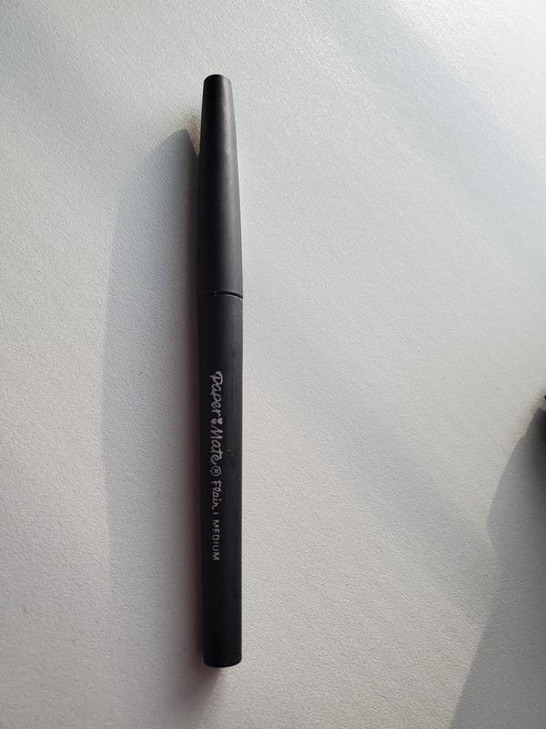 Paper Mate Liquid Flair Medium Tip Felt Porous Pens, 8 Colored Pens  (24133PP)