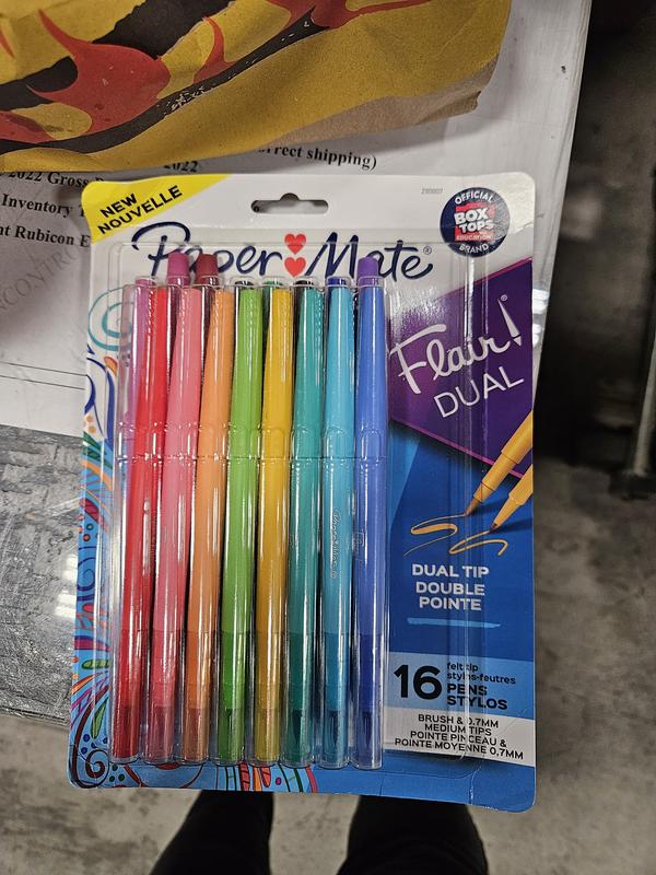 Paper Mate® Flair® Black Felt Tip Pens, 2ct.