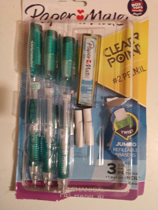  Paper Mate Clear Point Mechanical Pencil Starter Kit